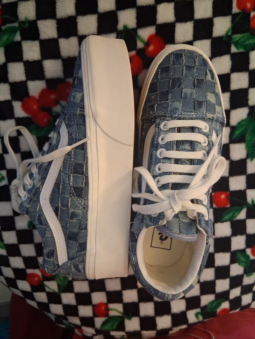 Super Stacked Patchwork Vans